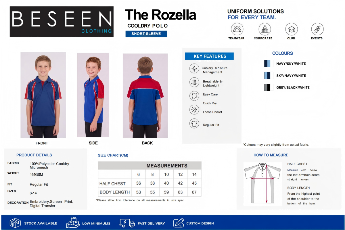 spec sheet